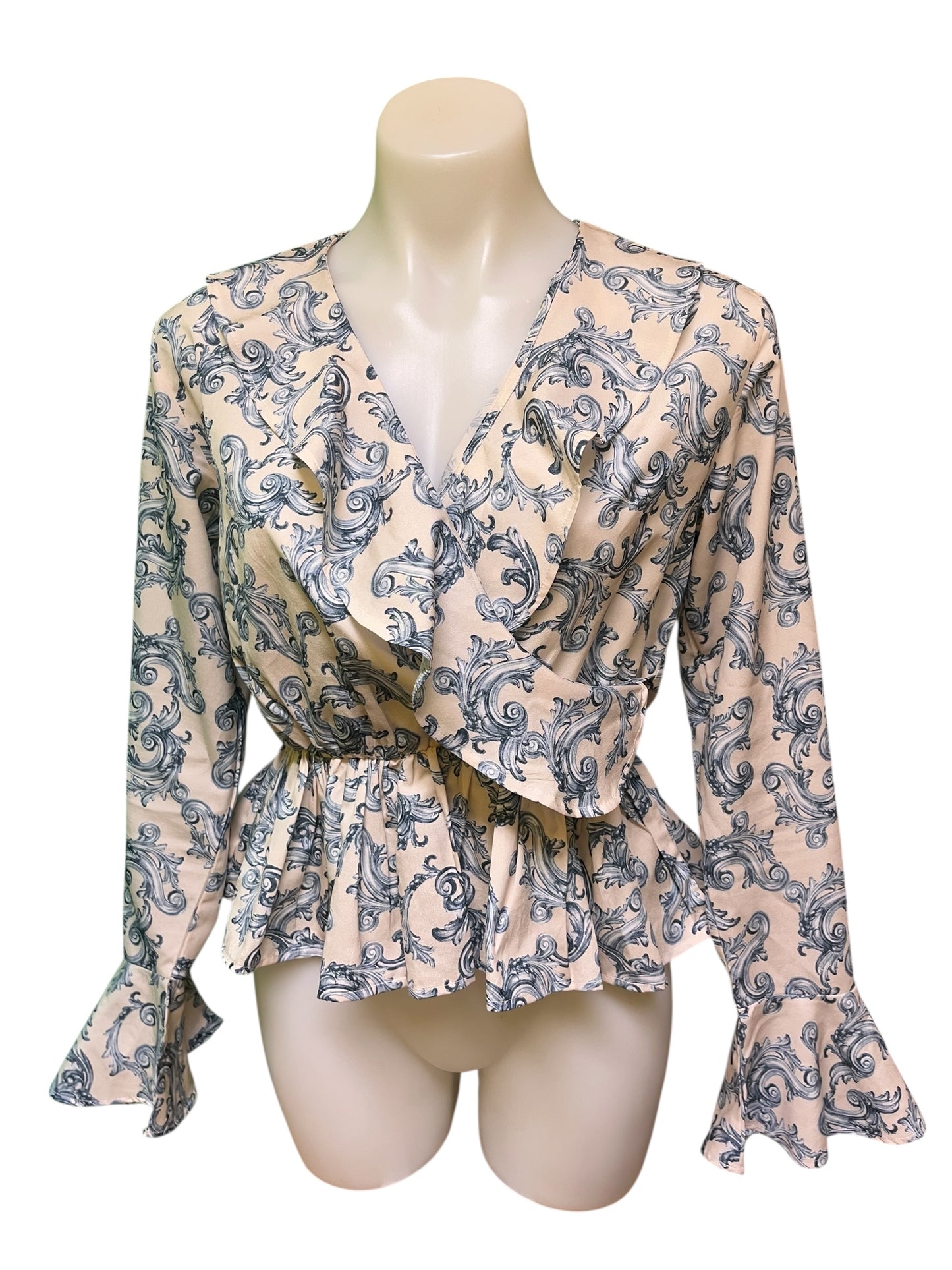 cream Versona womens top, xs