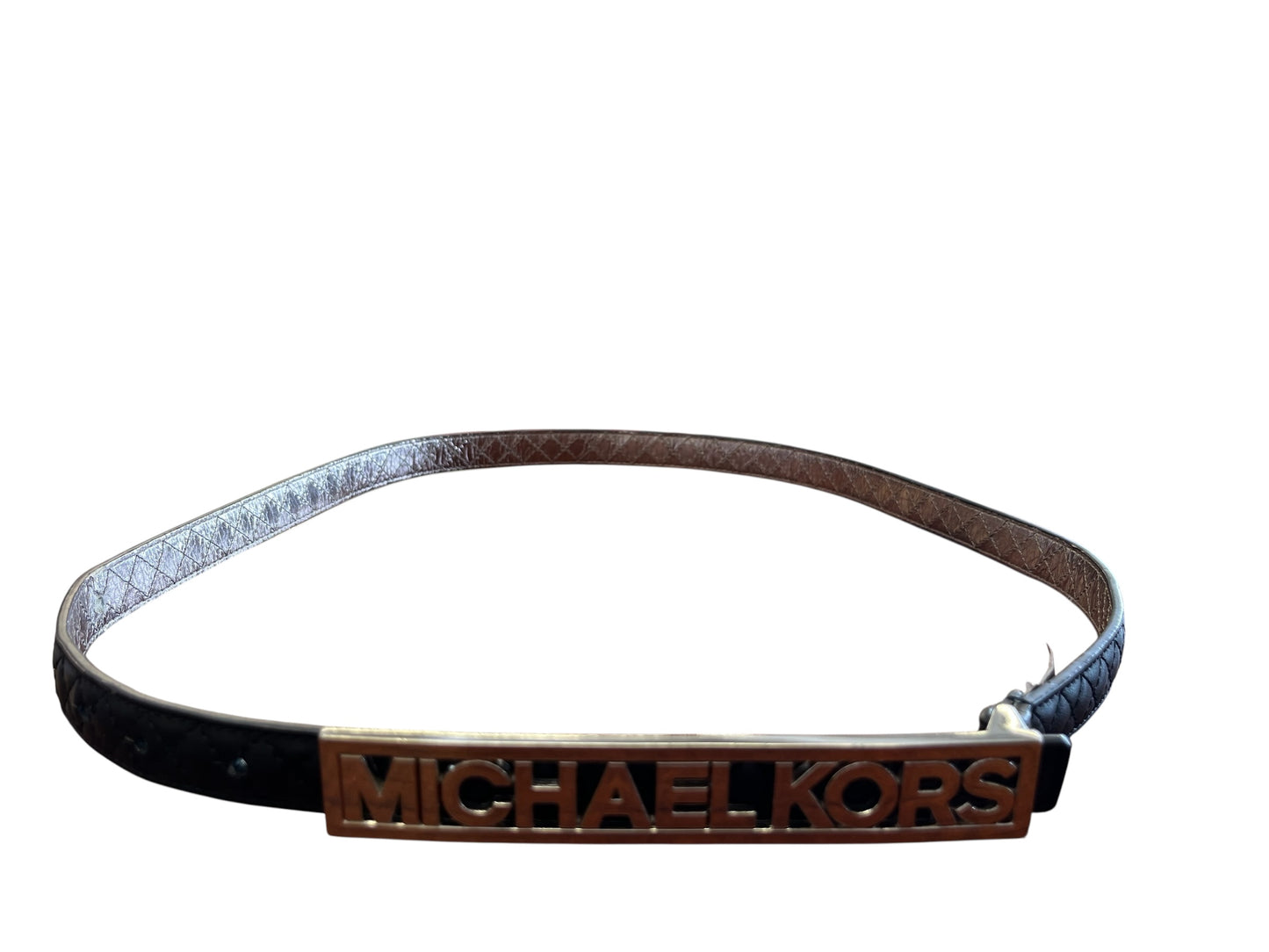 black Michael Kors belt, medium