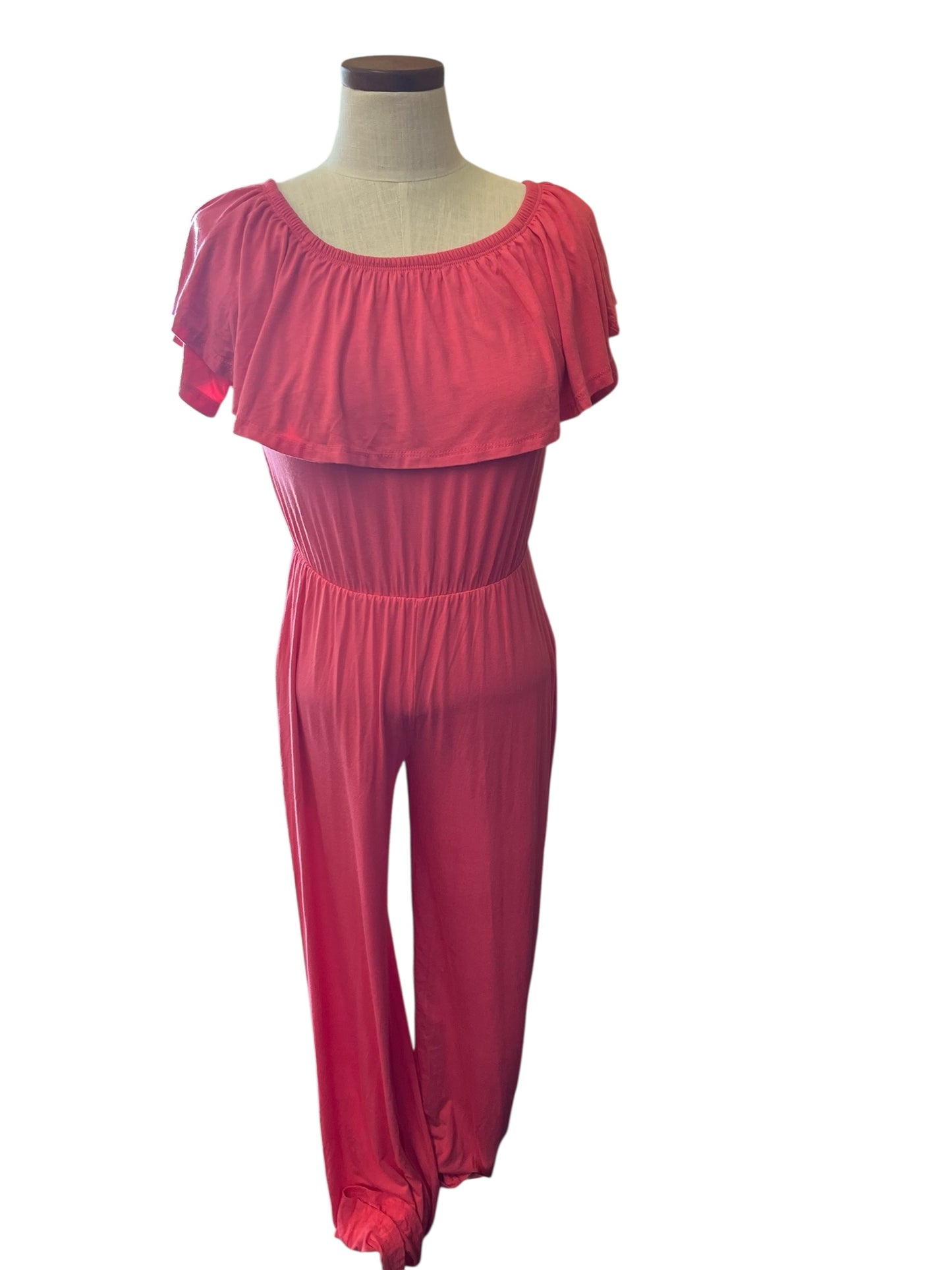 Pink Hemish USA Jumpsuit, small