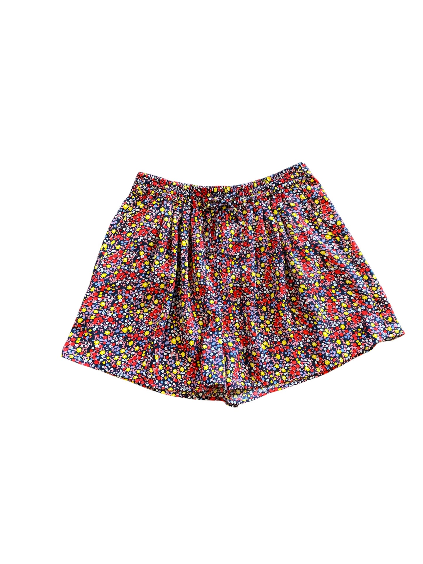 navy floral J. Crew shorts, xs
