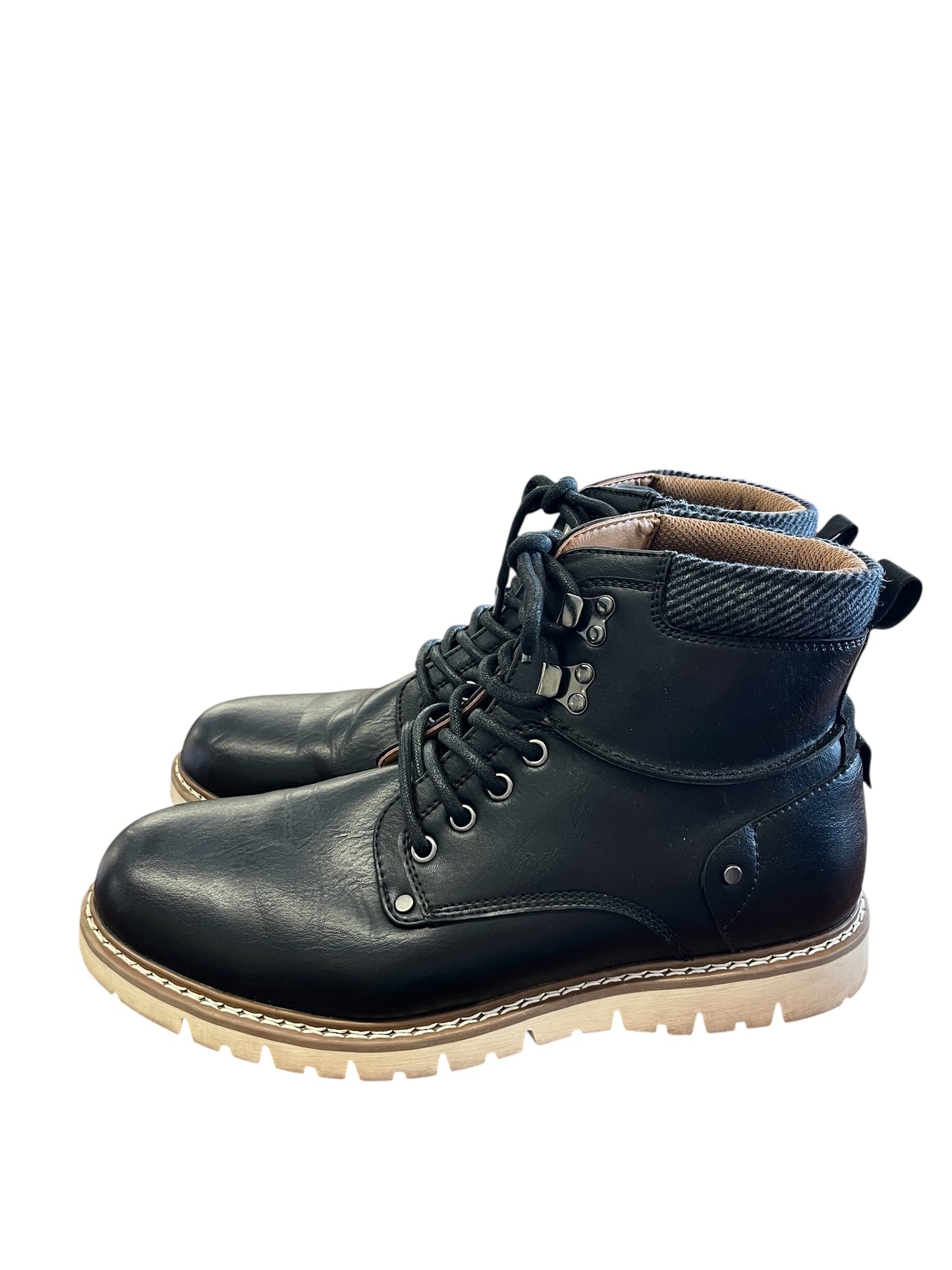 black Madden NYC Boots, 11.5