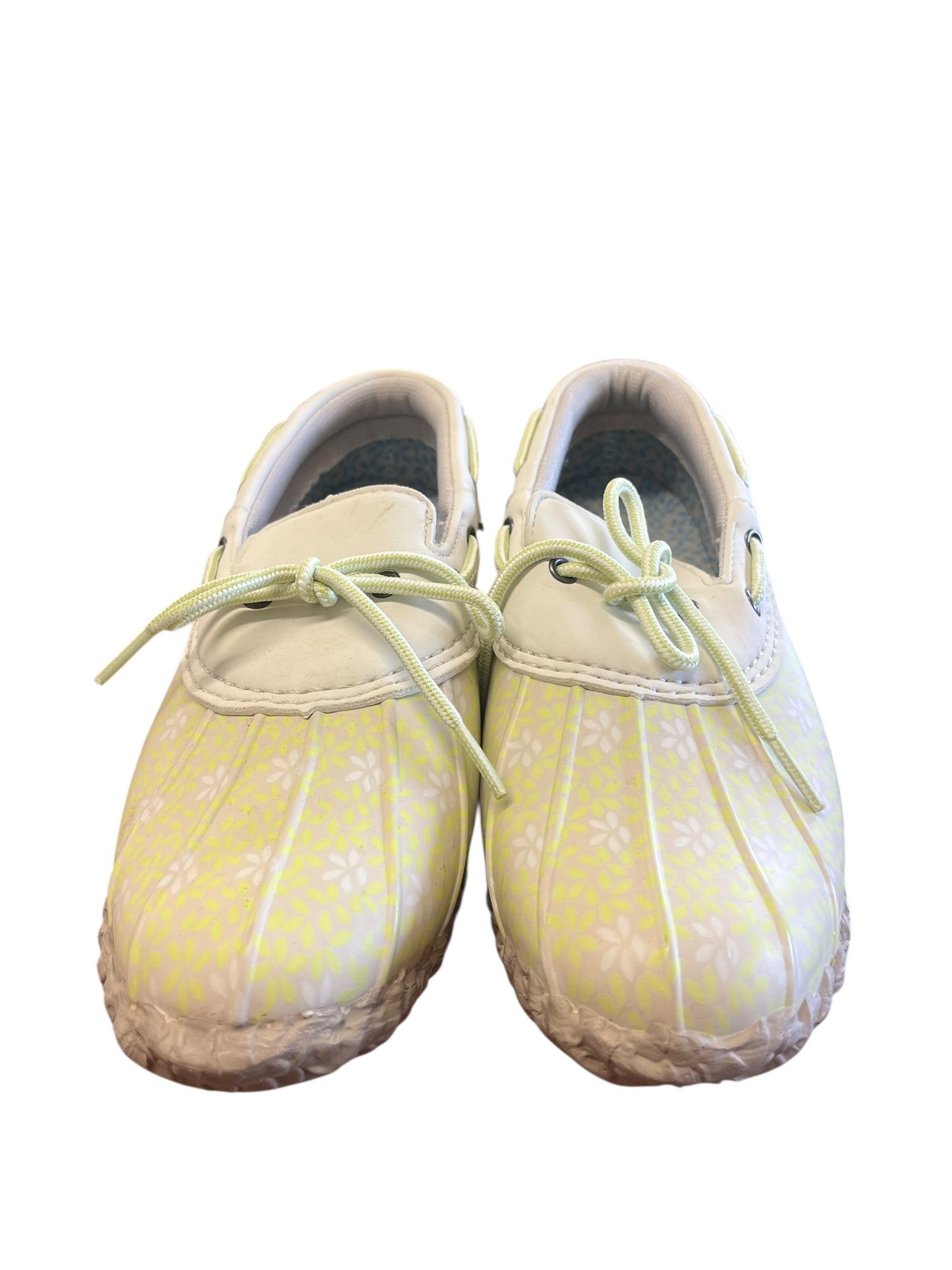 Lime Green JBU Slip Ons, 9
