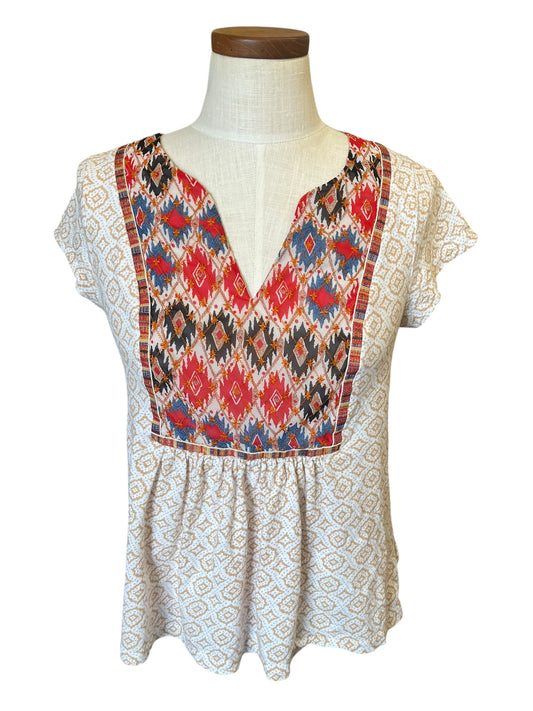 Tan Akemi + Kin designer shirt, small