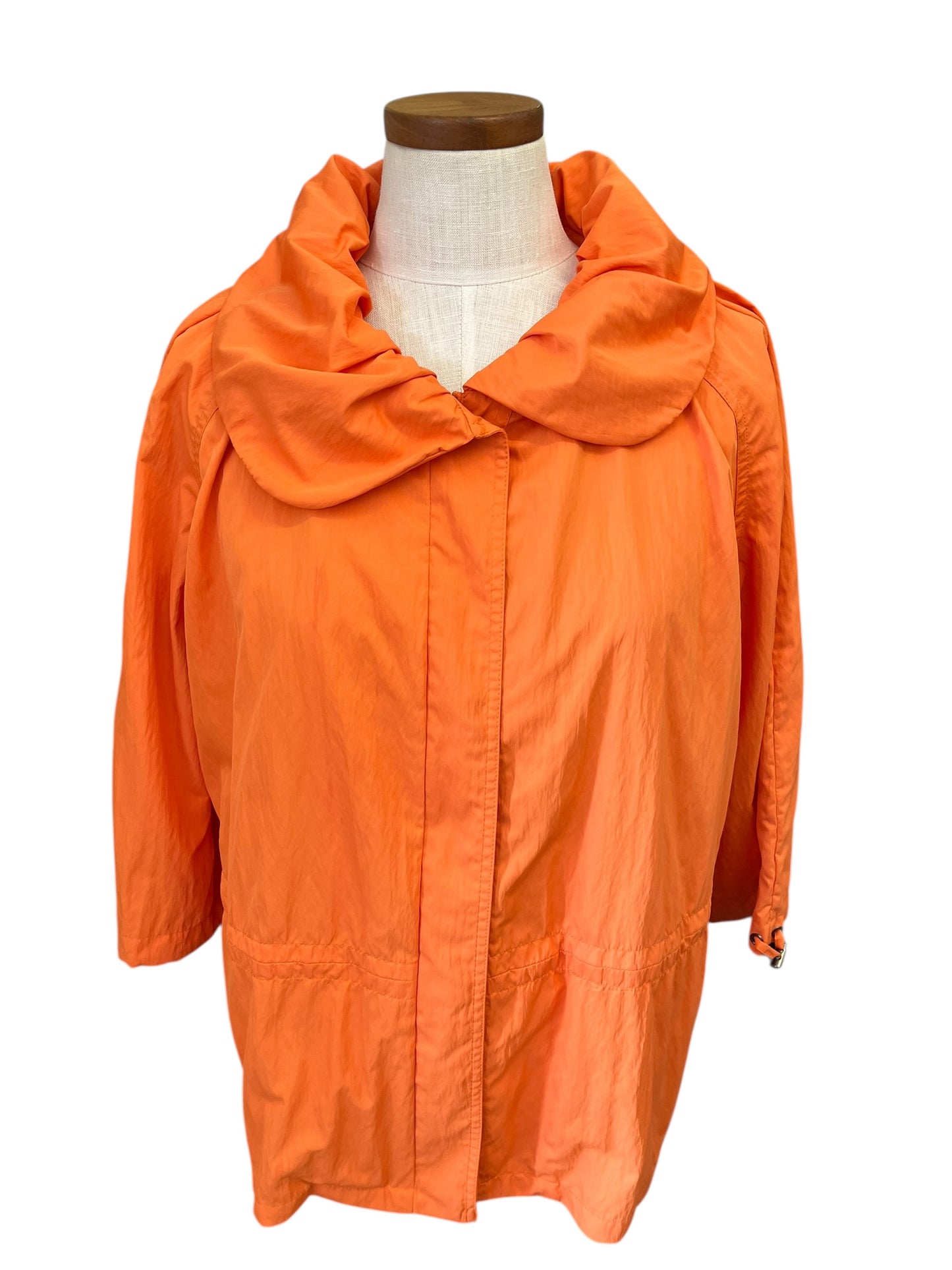 orange Chico's jacket, 2