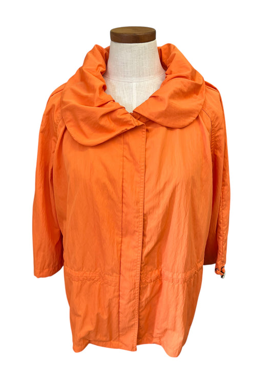 orange Chico's jacket, 2