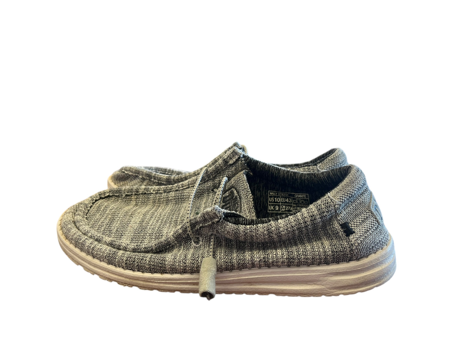 Gray Hey Dudes Sneakers, 10