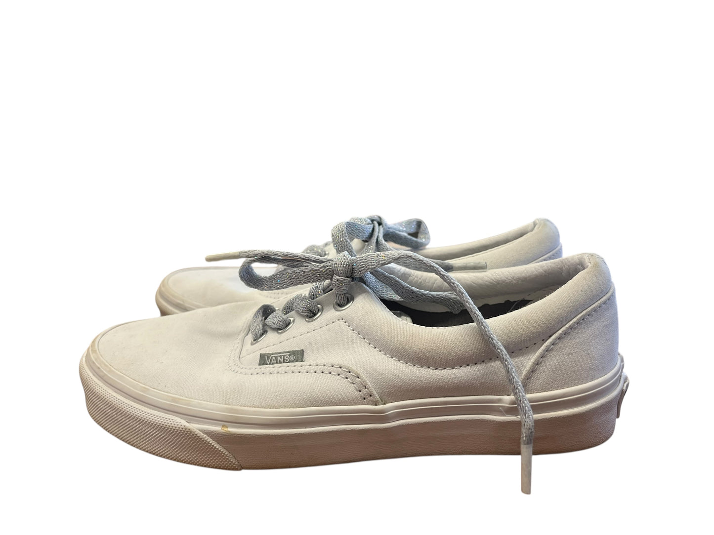 white Vans Sneakers, 7