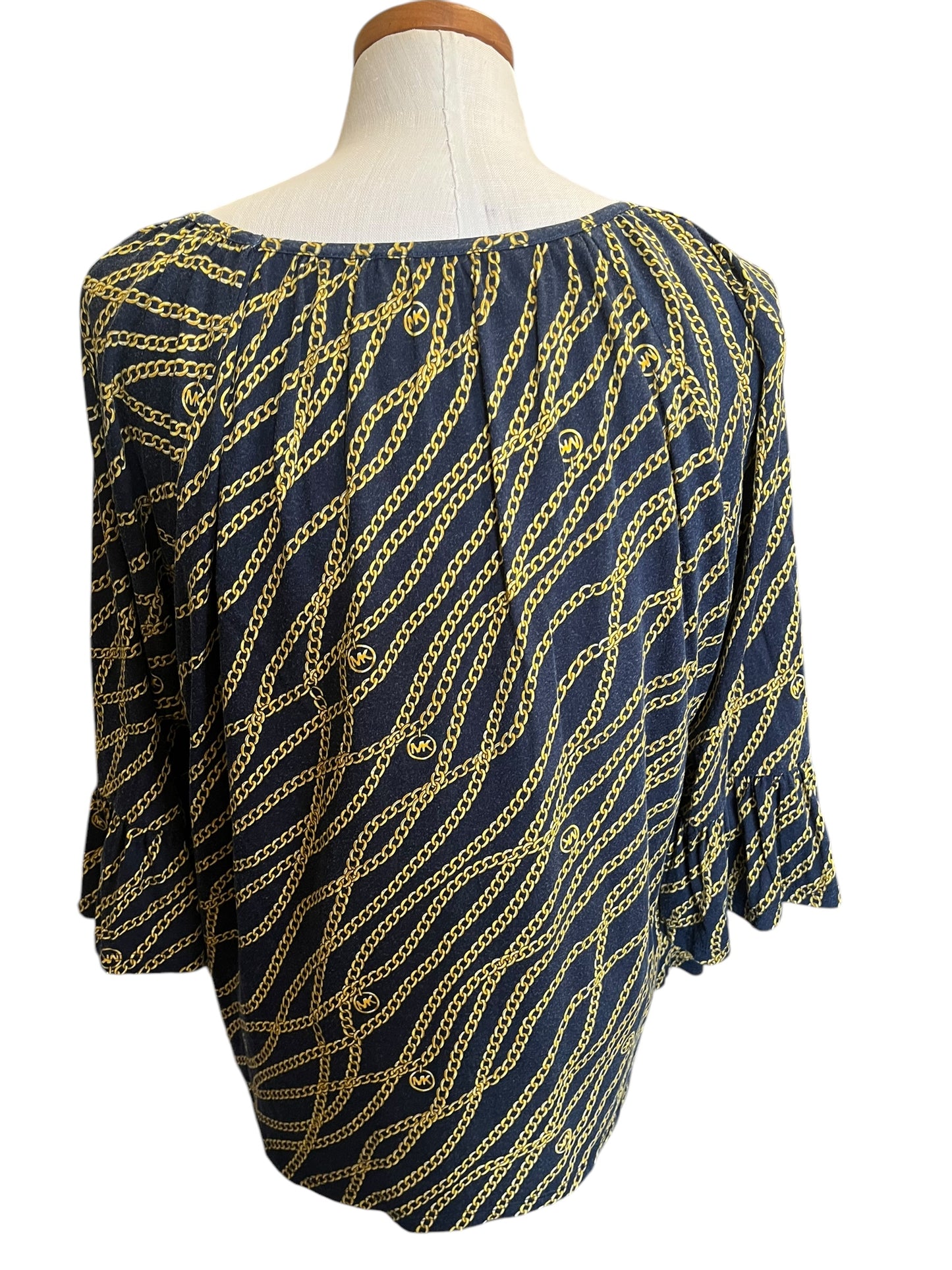 Navy Michael Michael Kors womens top, large