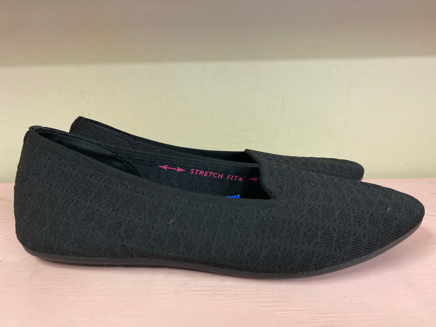 black Skechers Flats, 9.5