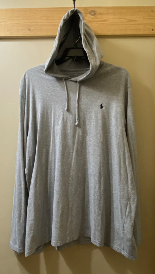 gray Polo mens top, XXL