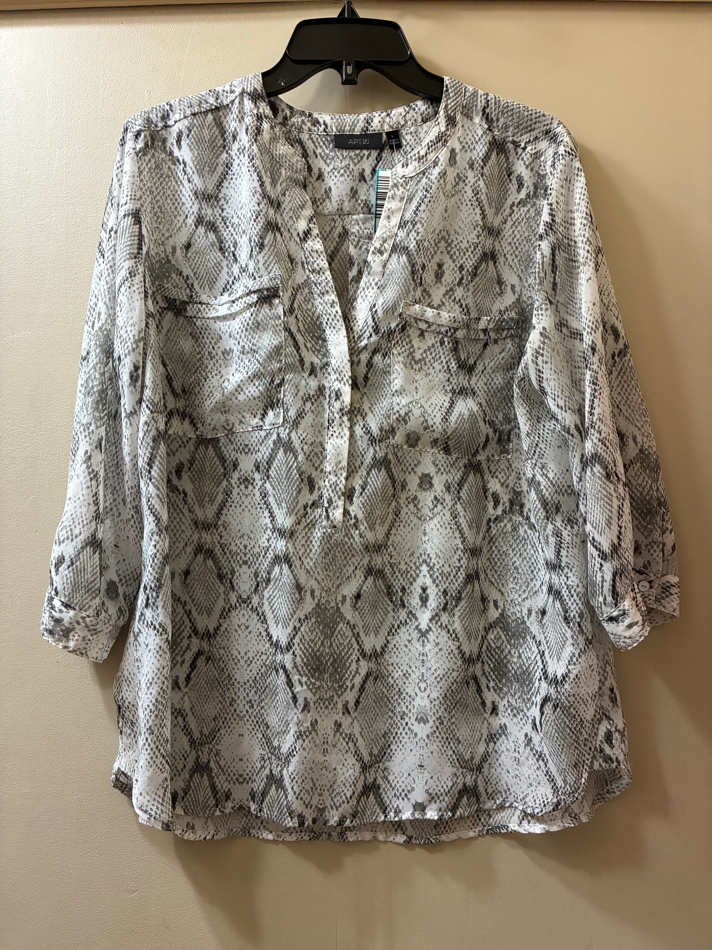 gray Apt 9 womens top, large
