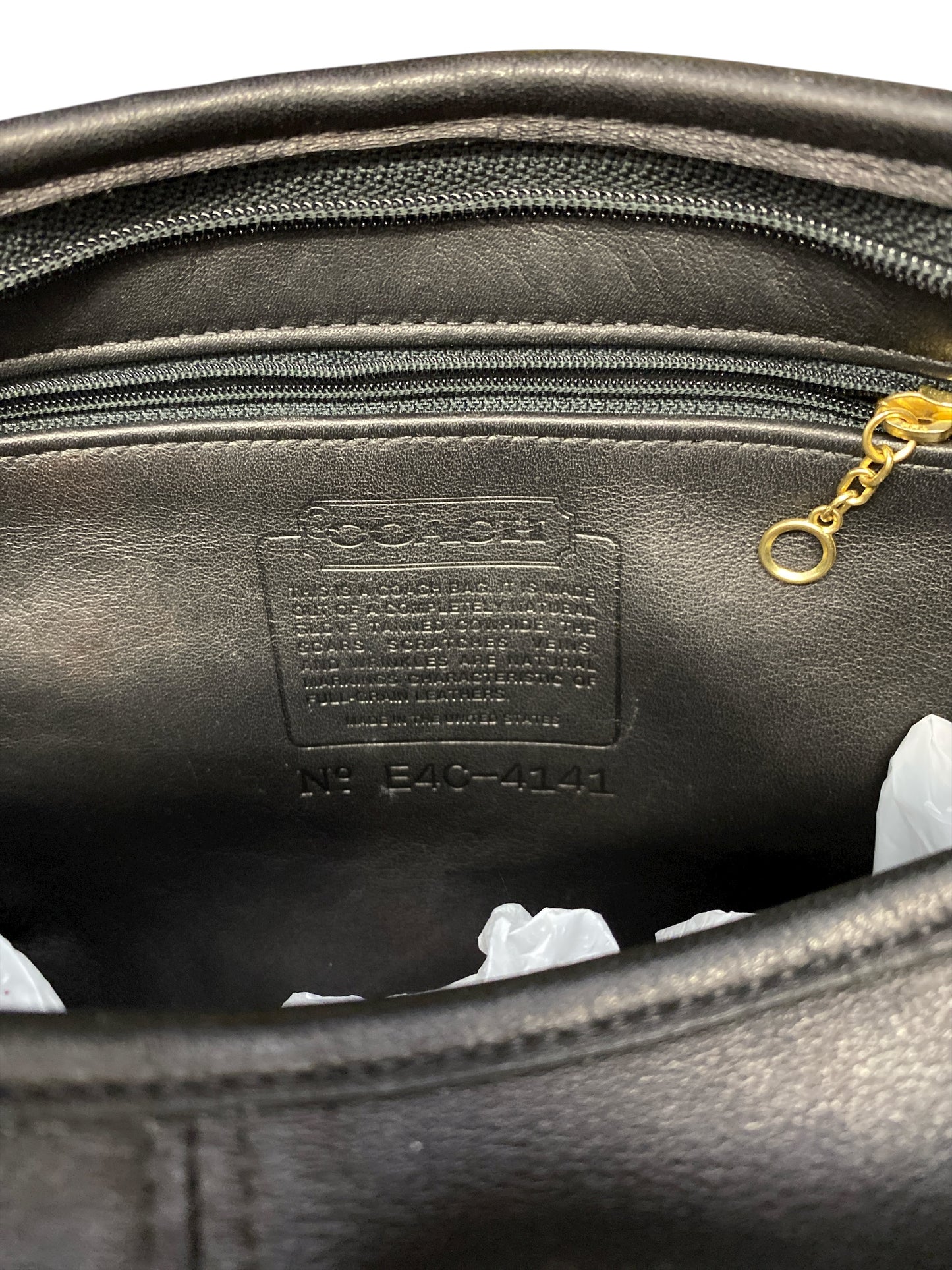 black Coach Purse