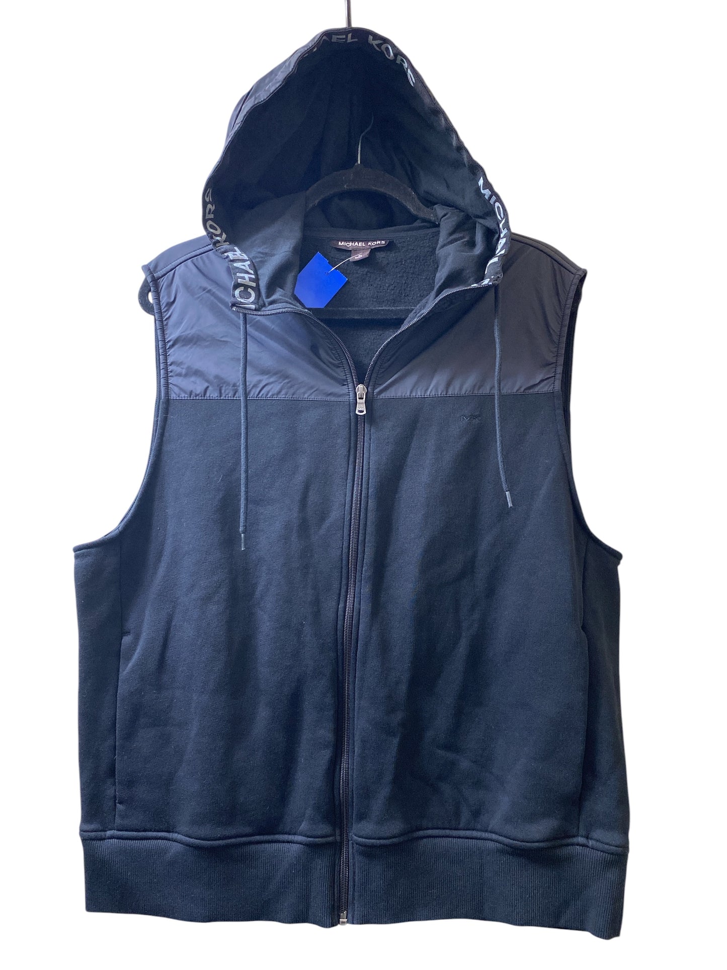 black Michael Kors Designer Vest, XL