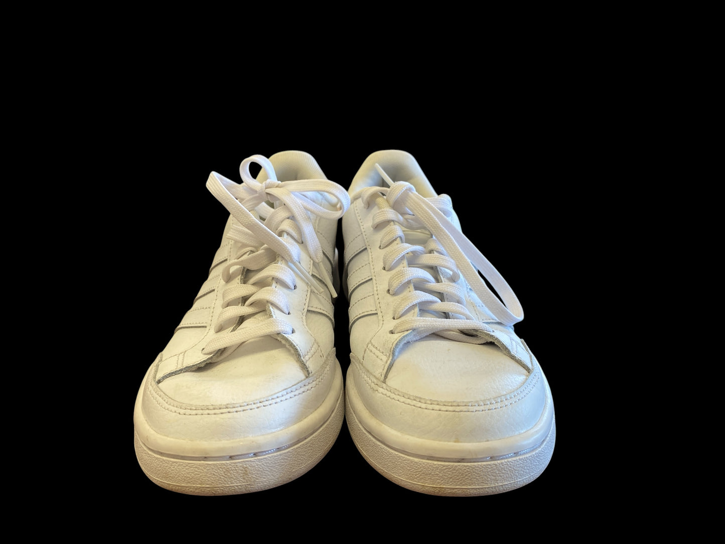 white Adidas Woman's Sneakers, 7.5