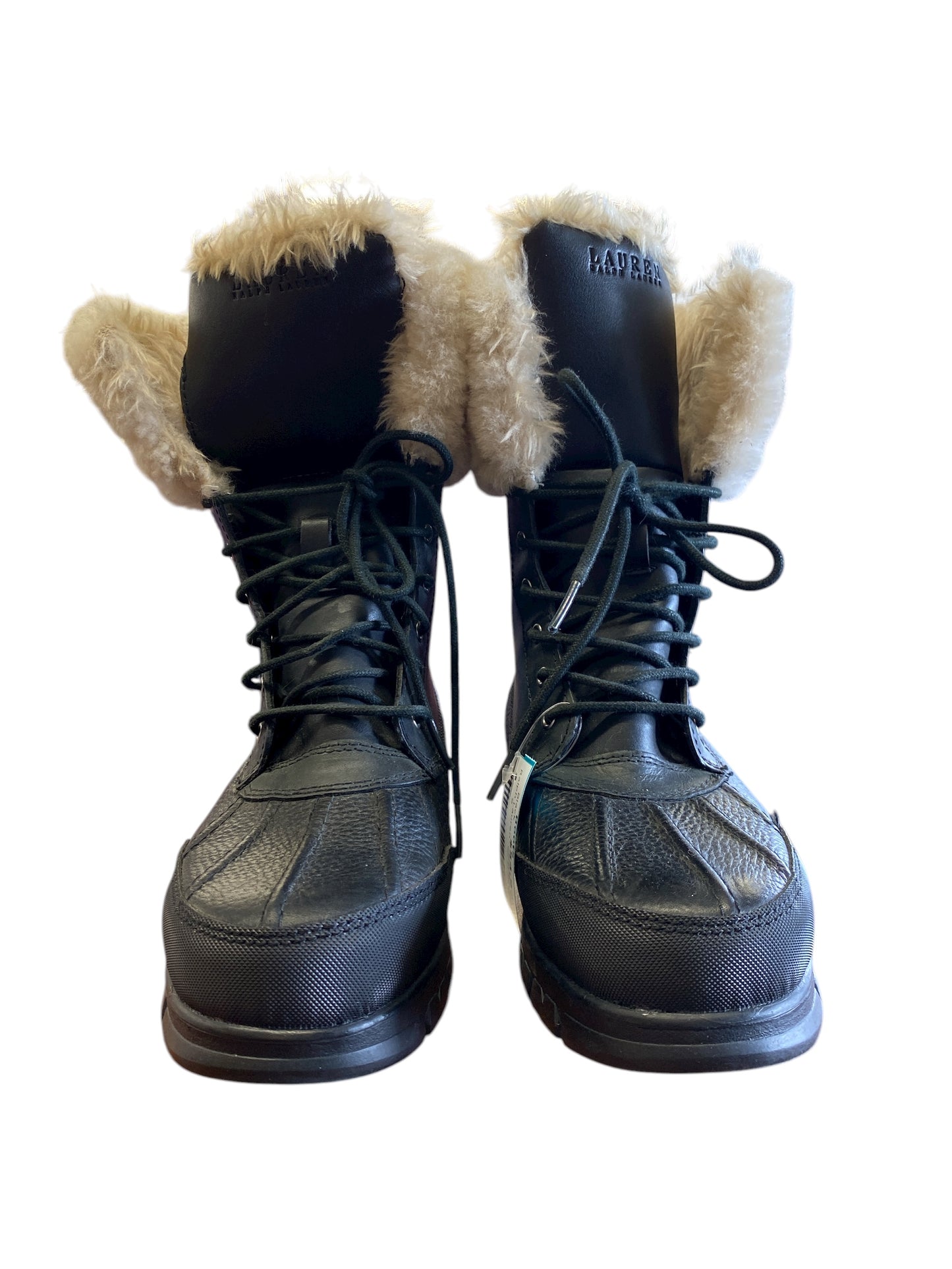 black Ralph Lauren Boots, 9