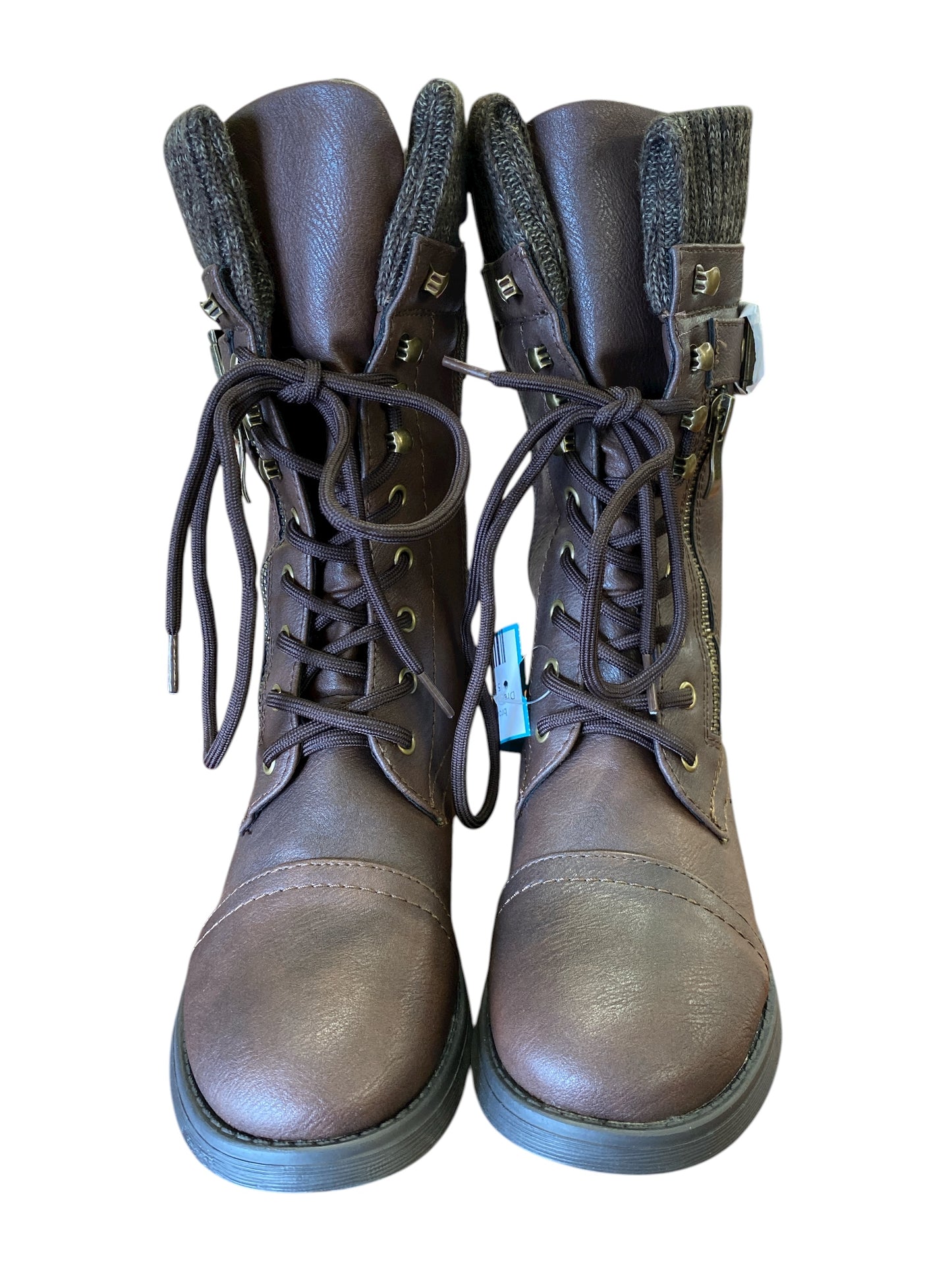 brown Dream Pairs Boots, 5.5