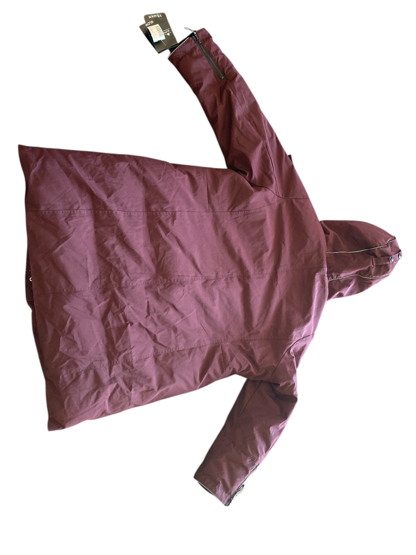 burgundy Alpine North Coat, 3X