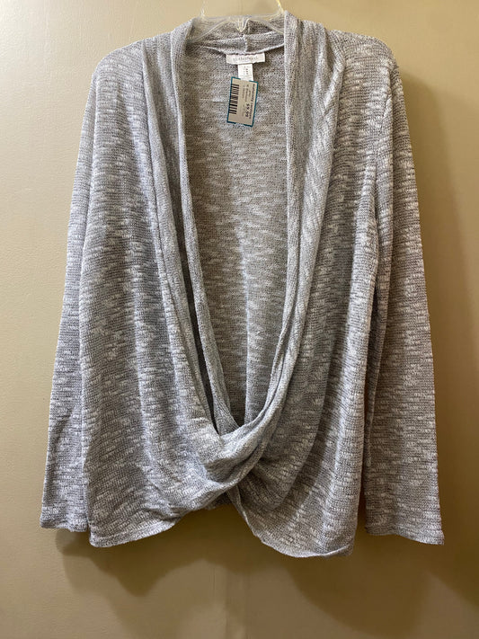 gray Motherhood maternity cardigan, medium