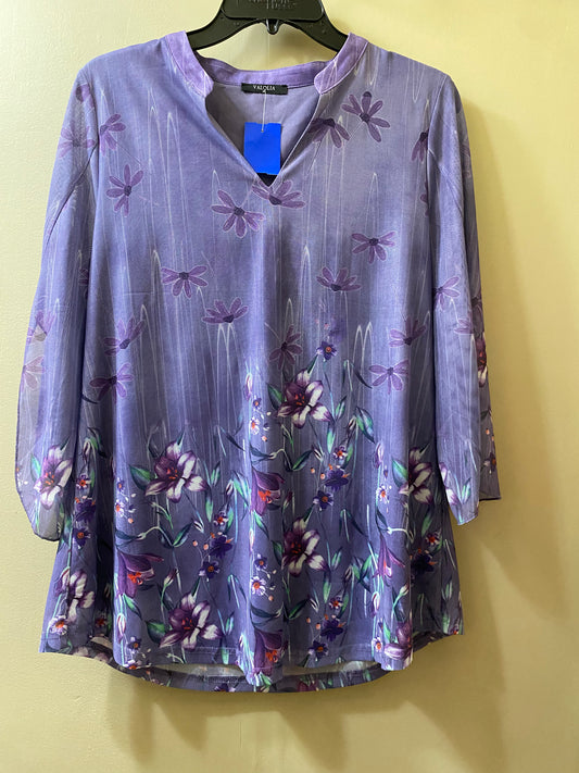 purple Valolia womens top, medium