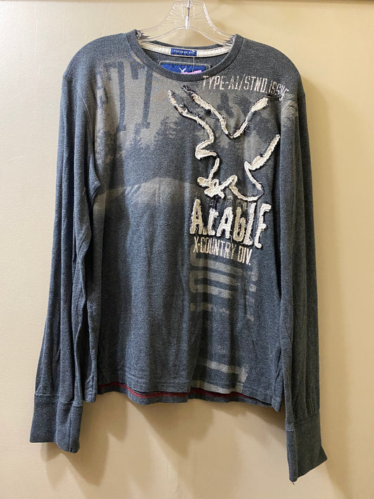 charcoal American Eagle mens top, medium