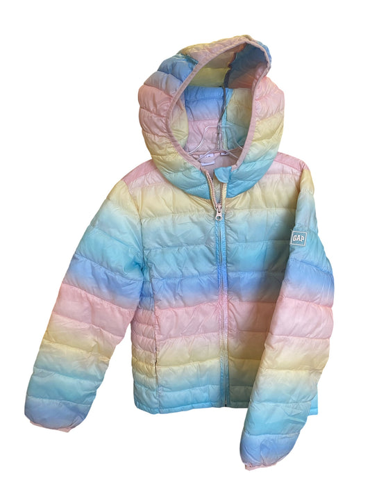 pink, multi Gap Kids girls jacket, medium