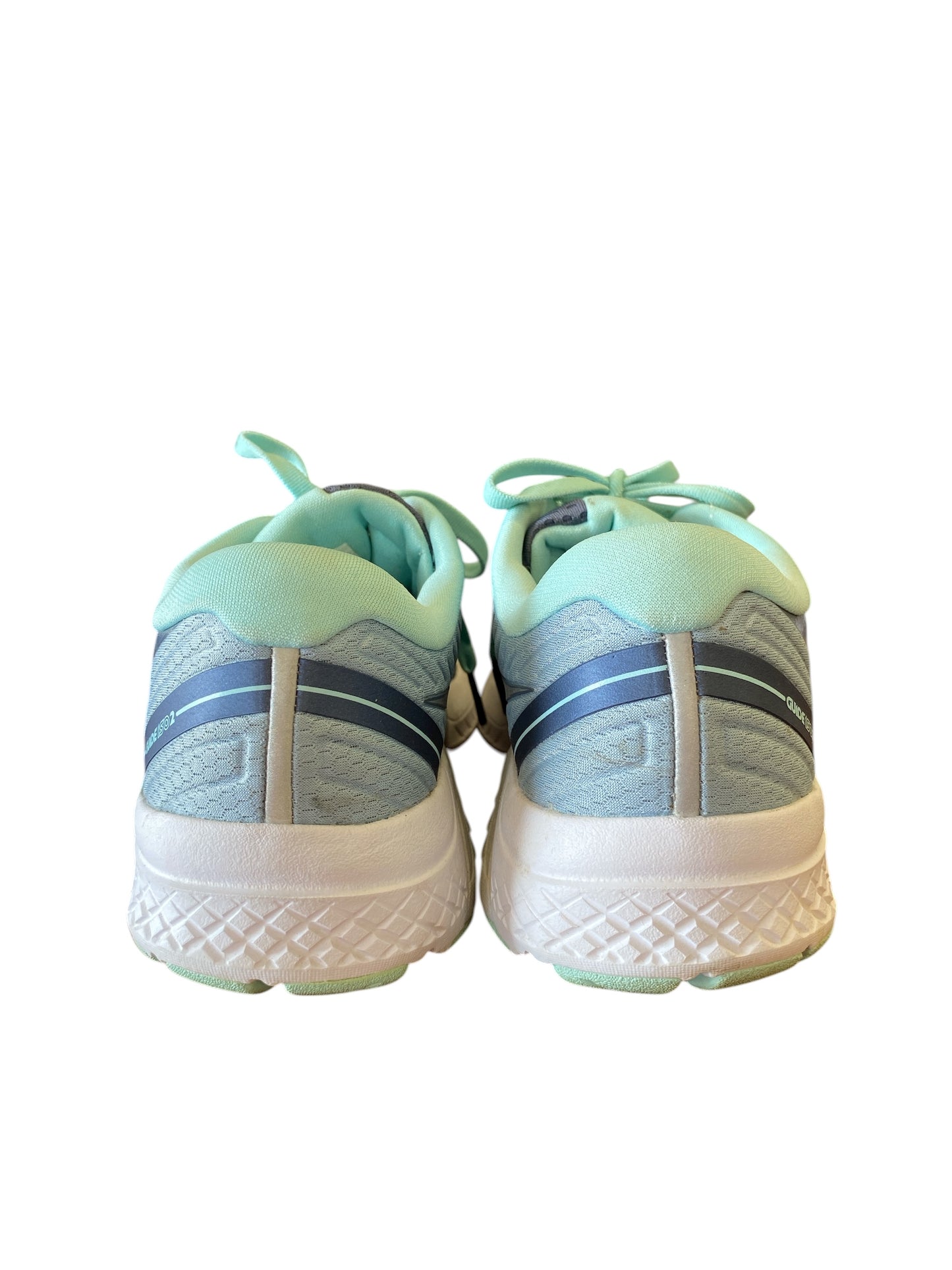 gray, mint Saucony womens sneakers, 7.5