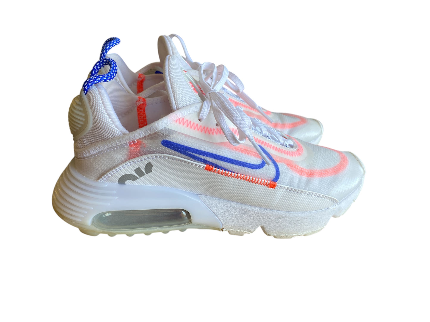 white Nike Air Max womens sneakers, 8