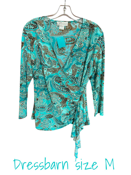 teal Dress Barn womens top, Medium