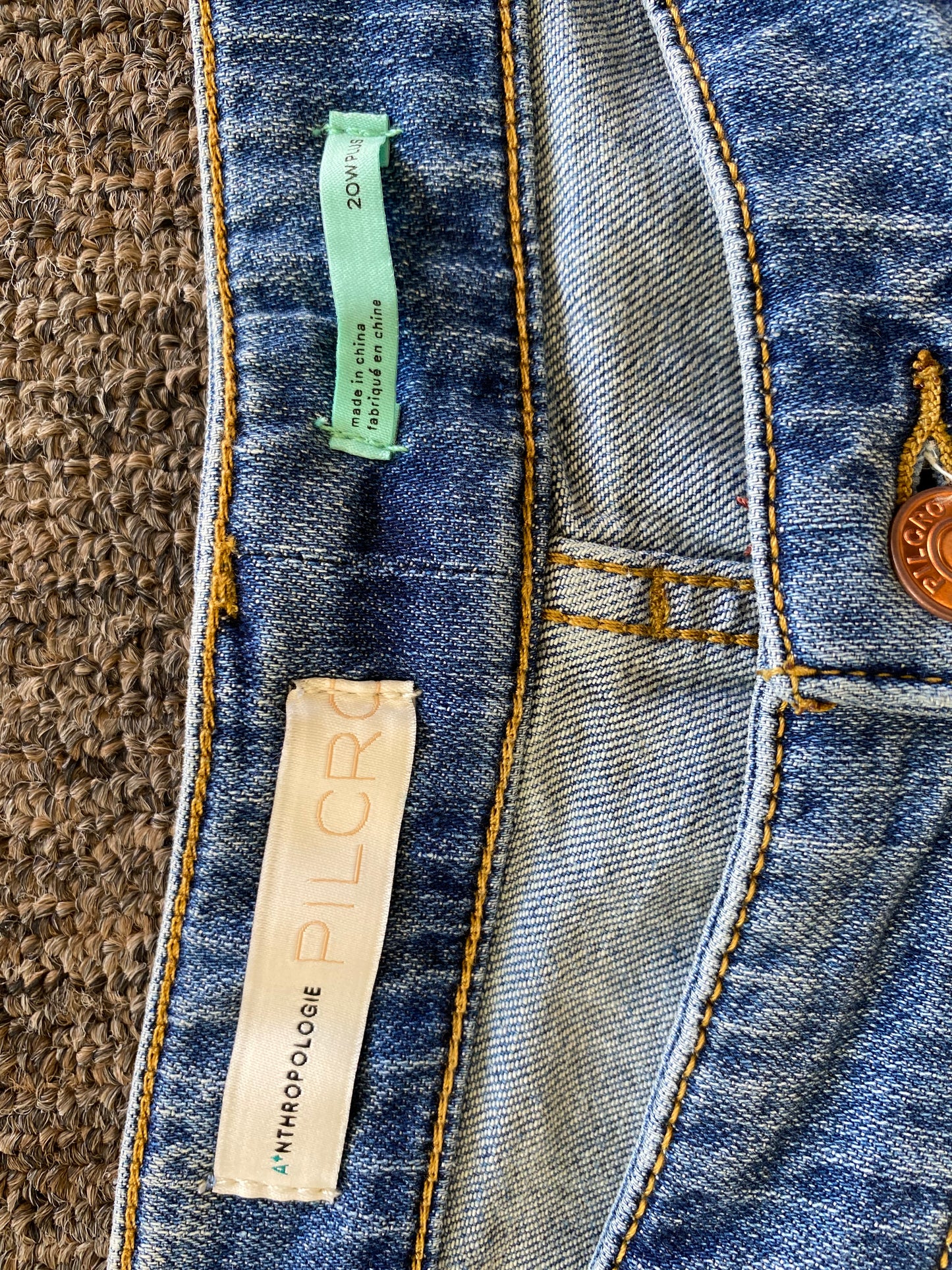 denim Pilcro by Anthropologie+ designer jeans, 20