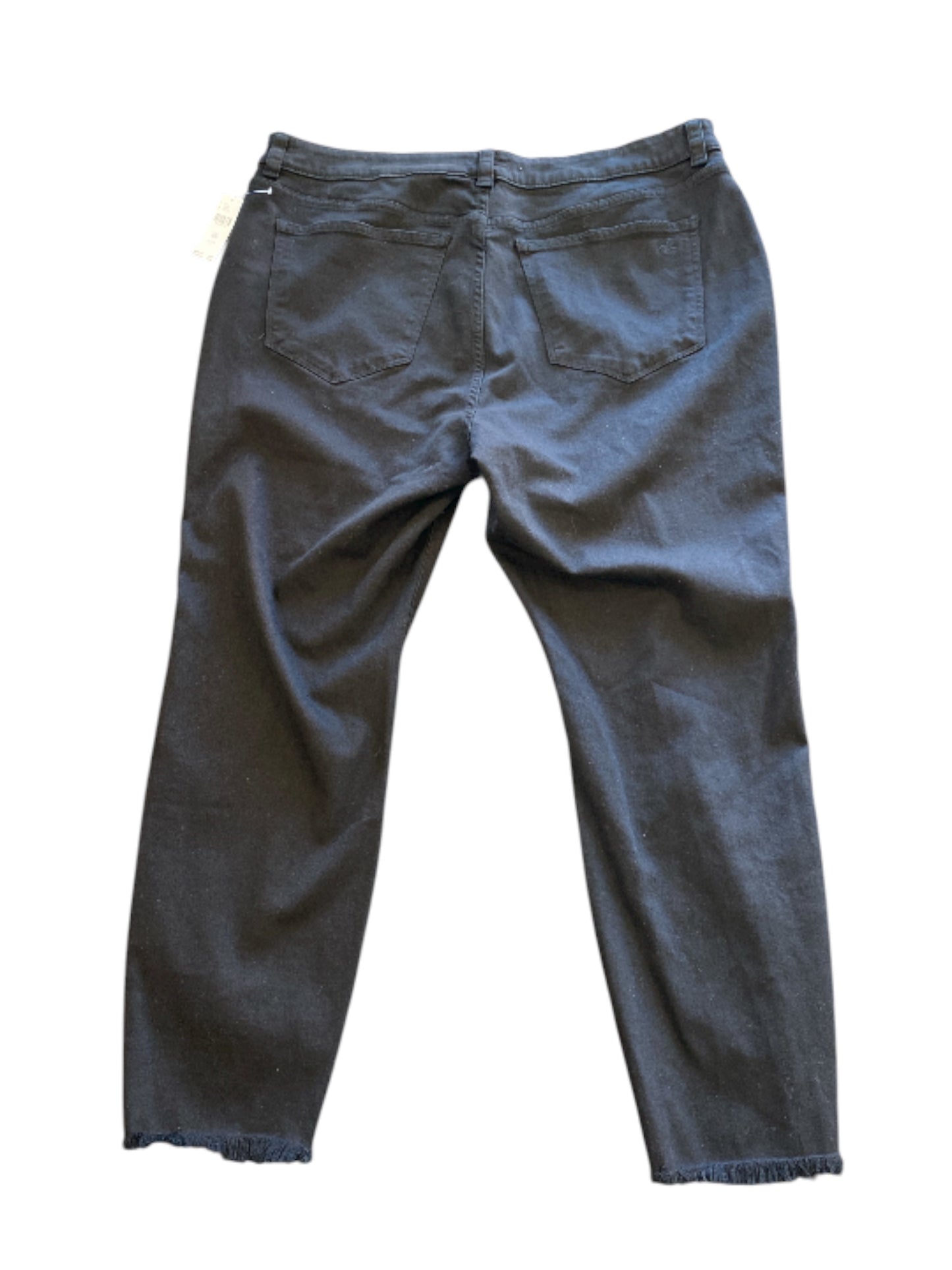 black Anthropologie+ designer jeans, 20W