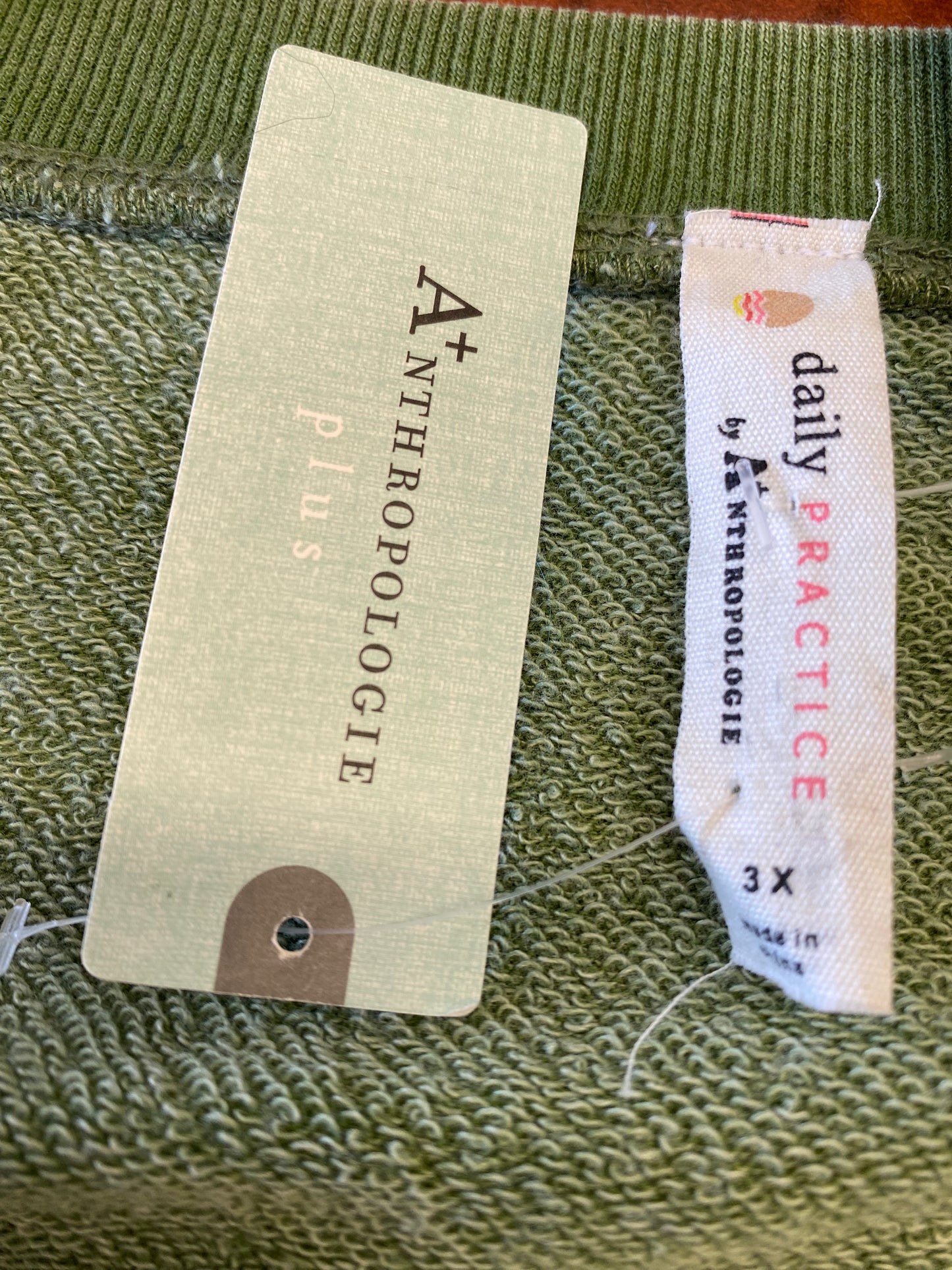 moss Daily Practice by Anthropologie+ designer dress, 3XL