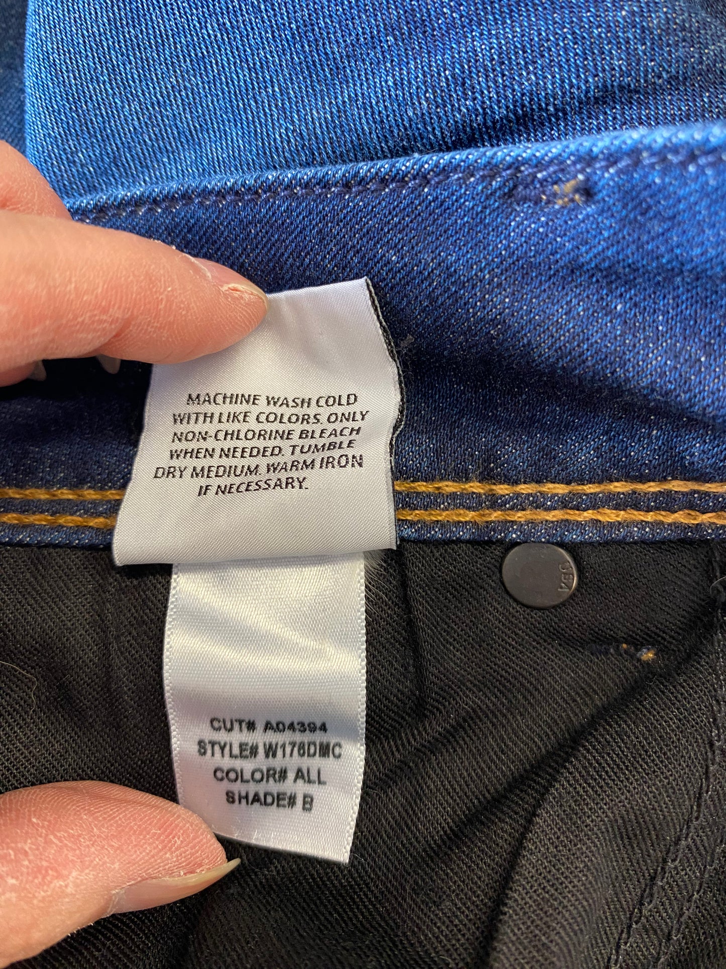 dark denim Hudson designer jeans, 25