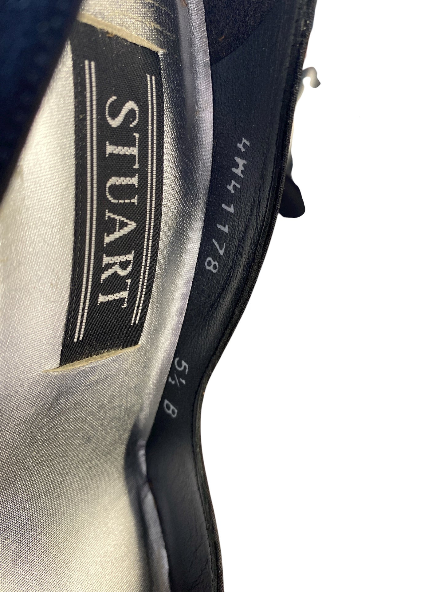 black Stuart Weitzman designer shoes, 5.5