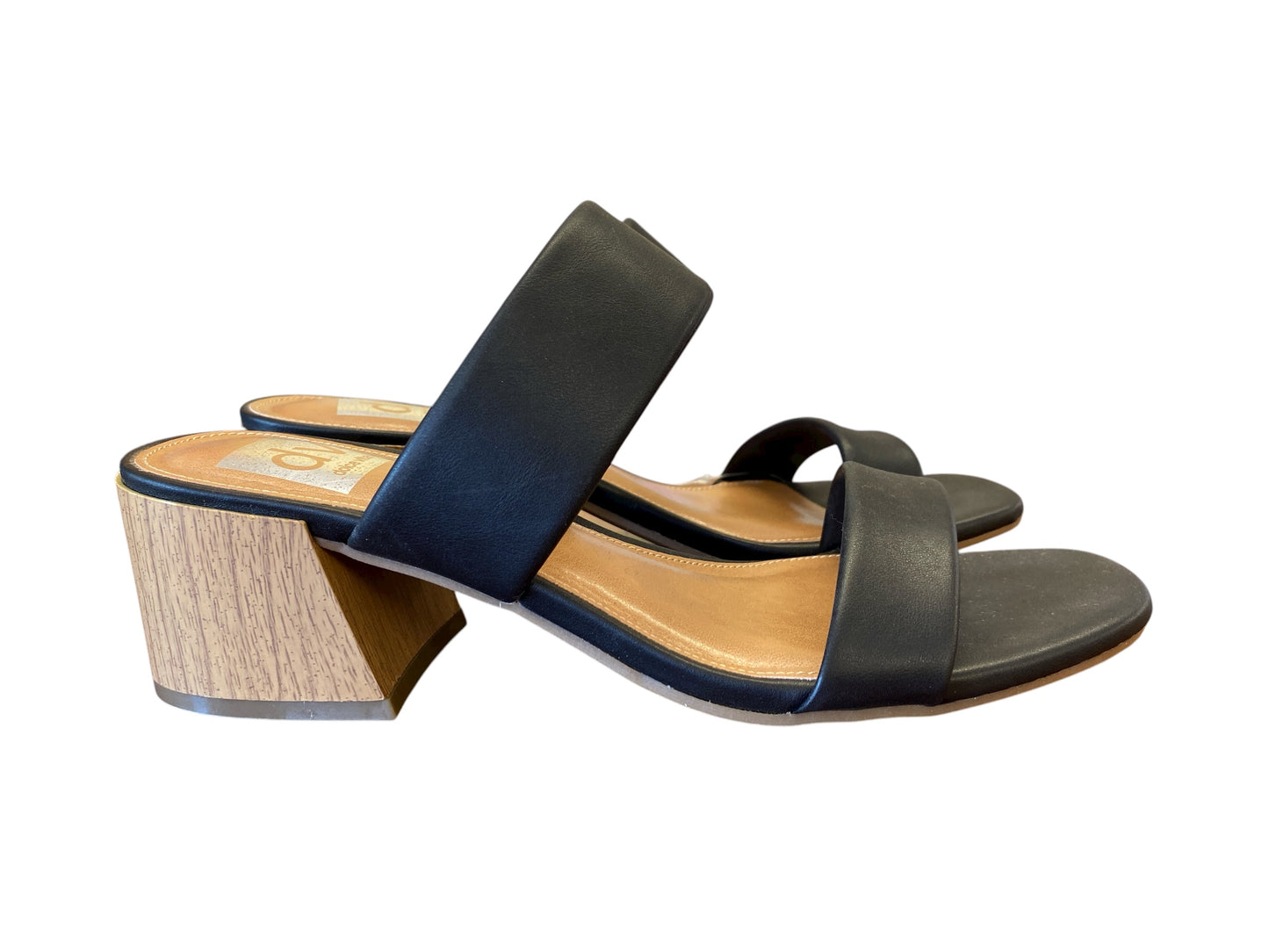 black Dolce Vita sandals, 6.5