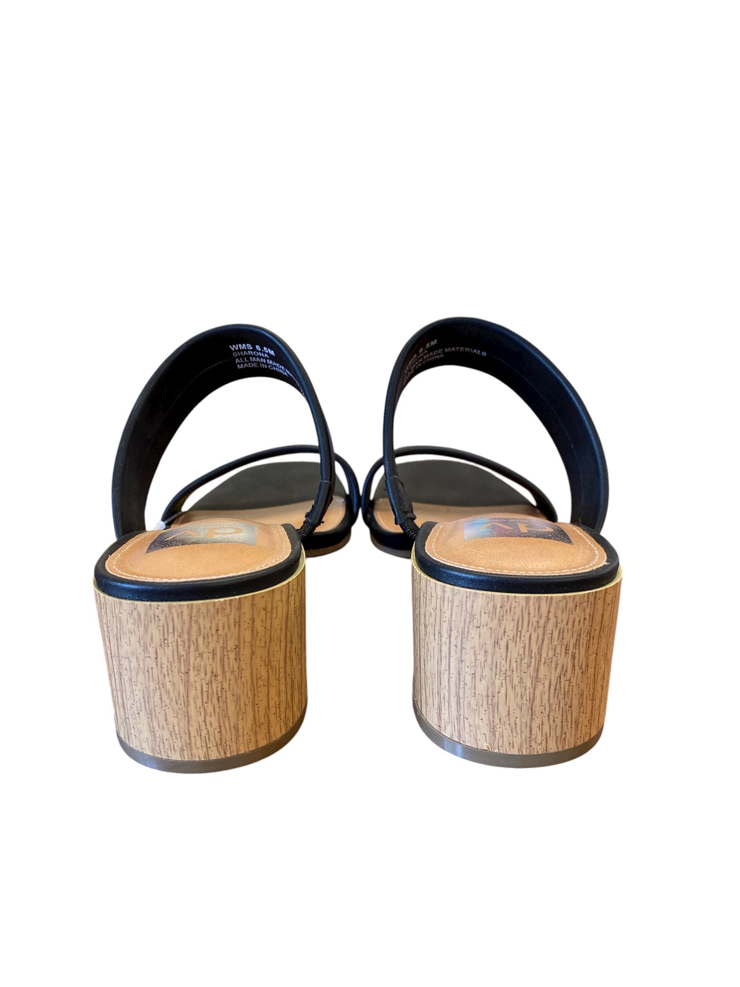 black Dolce Vita sandals, 6.5