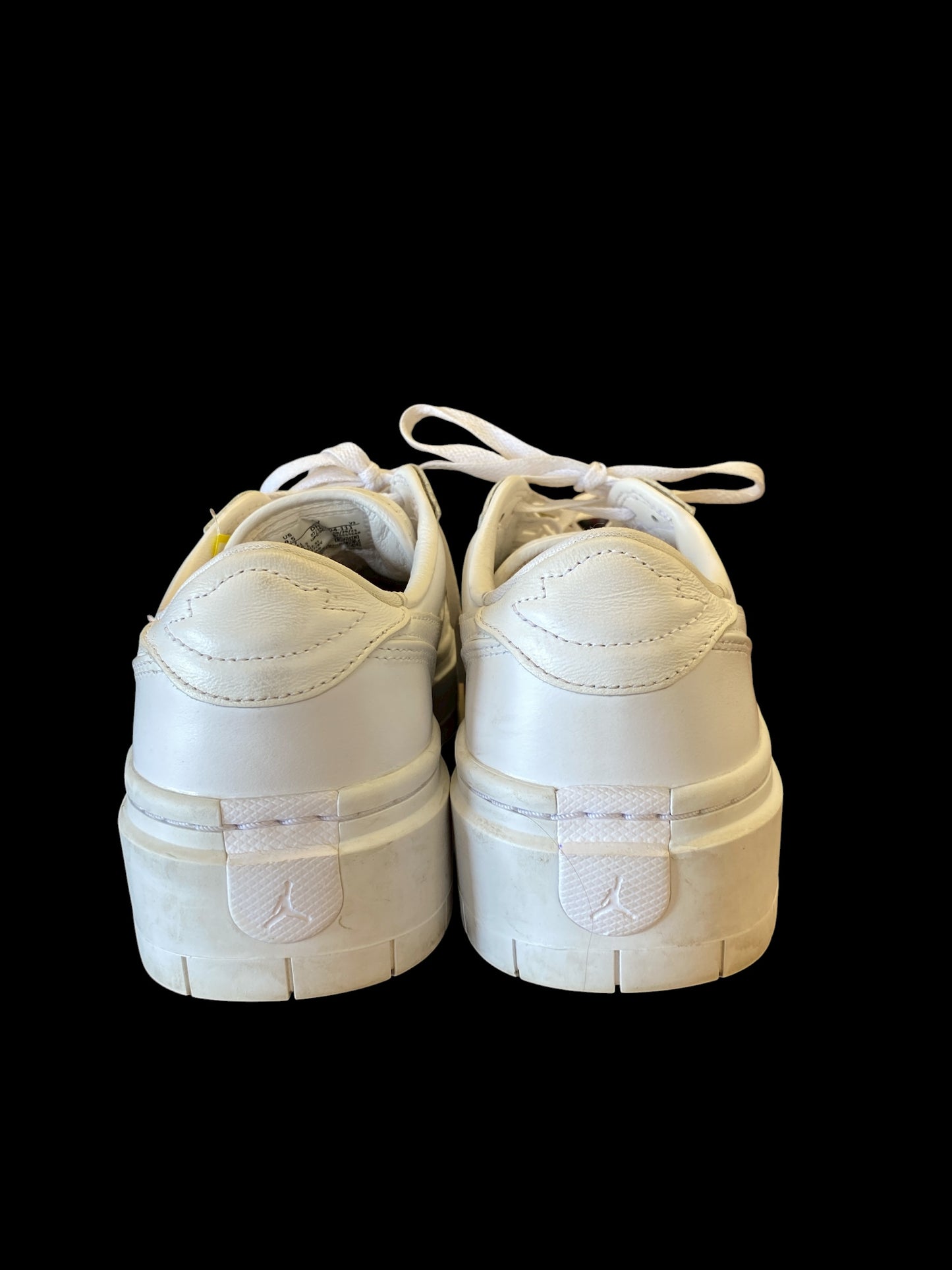 white Nike womens sneakers, 9.5