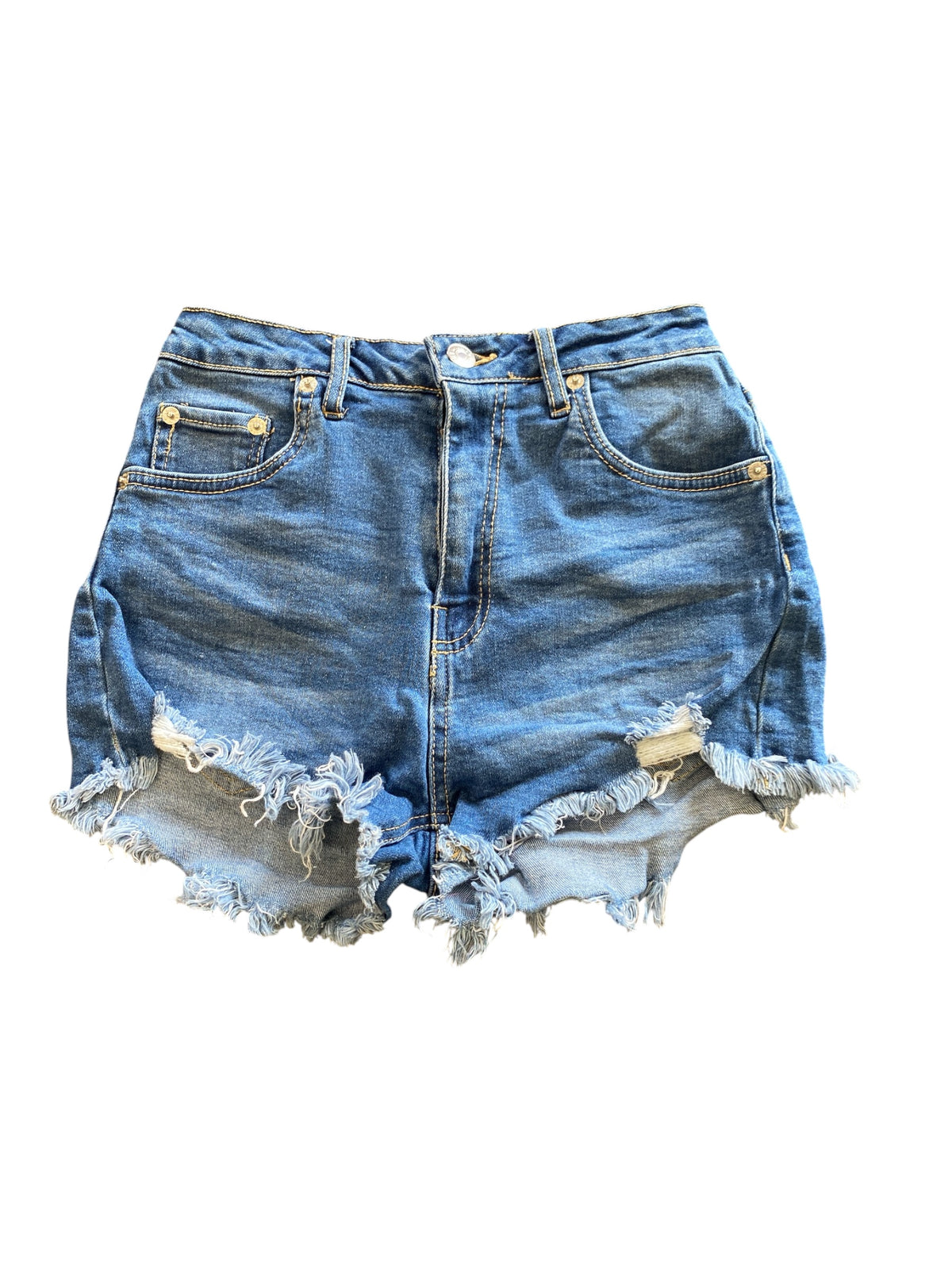 denim Love Tree shorts, small