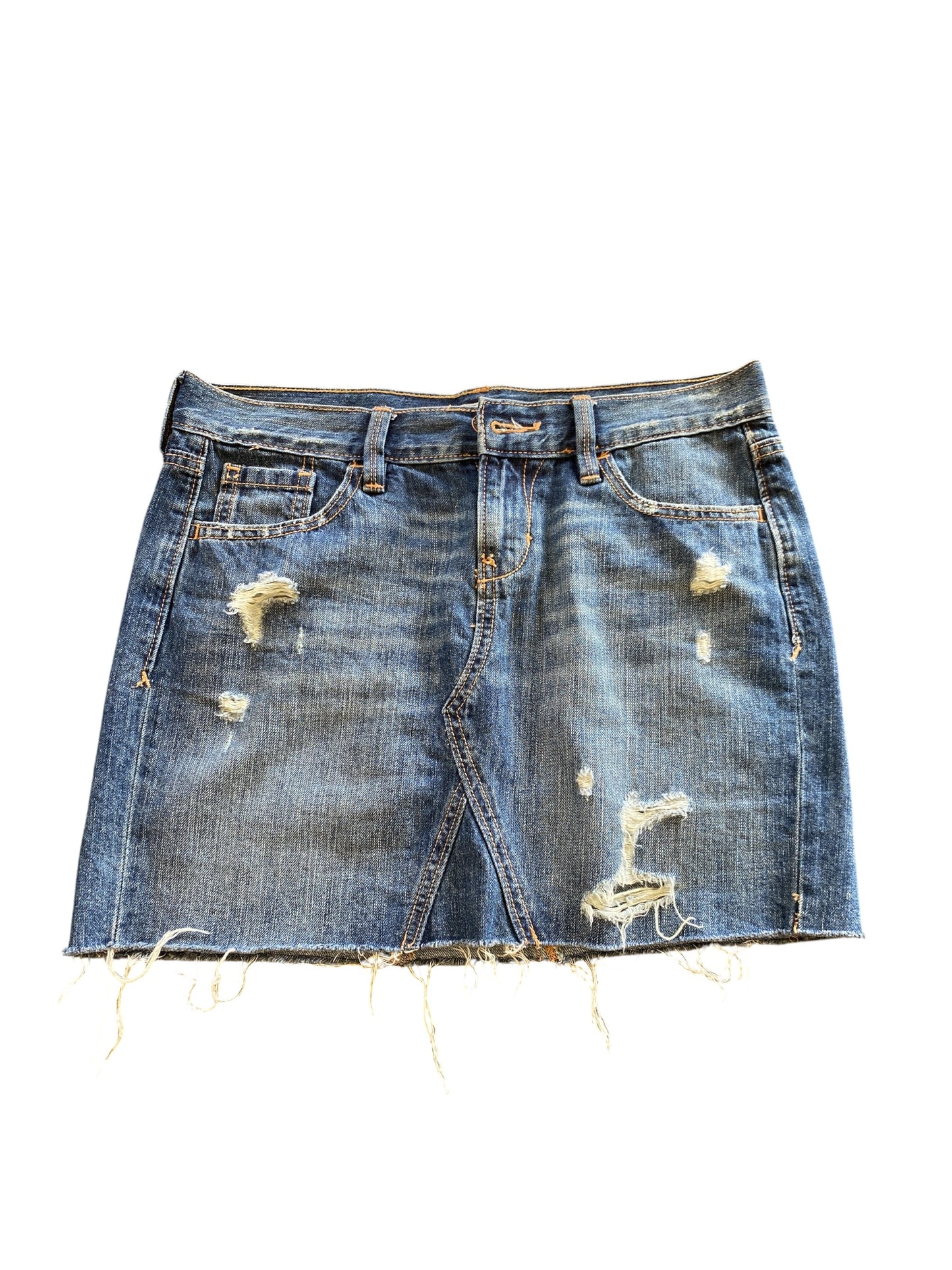 denim Old Navy skirt, 4