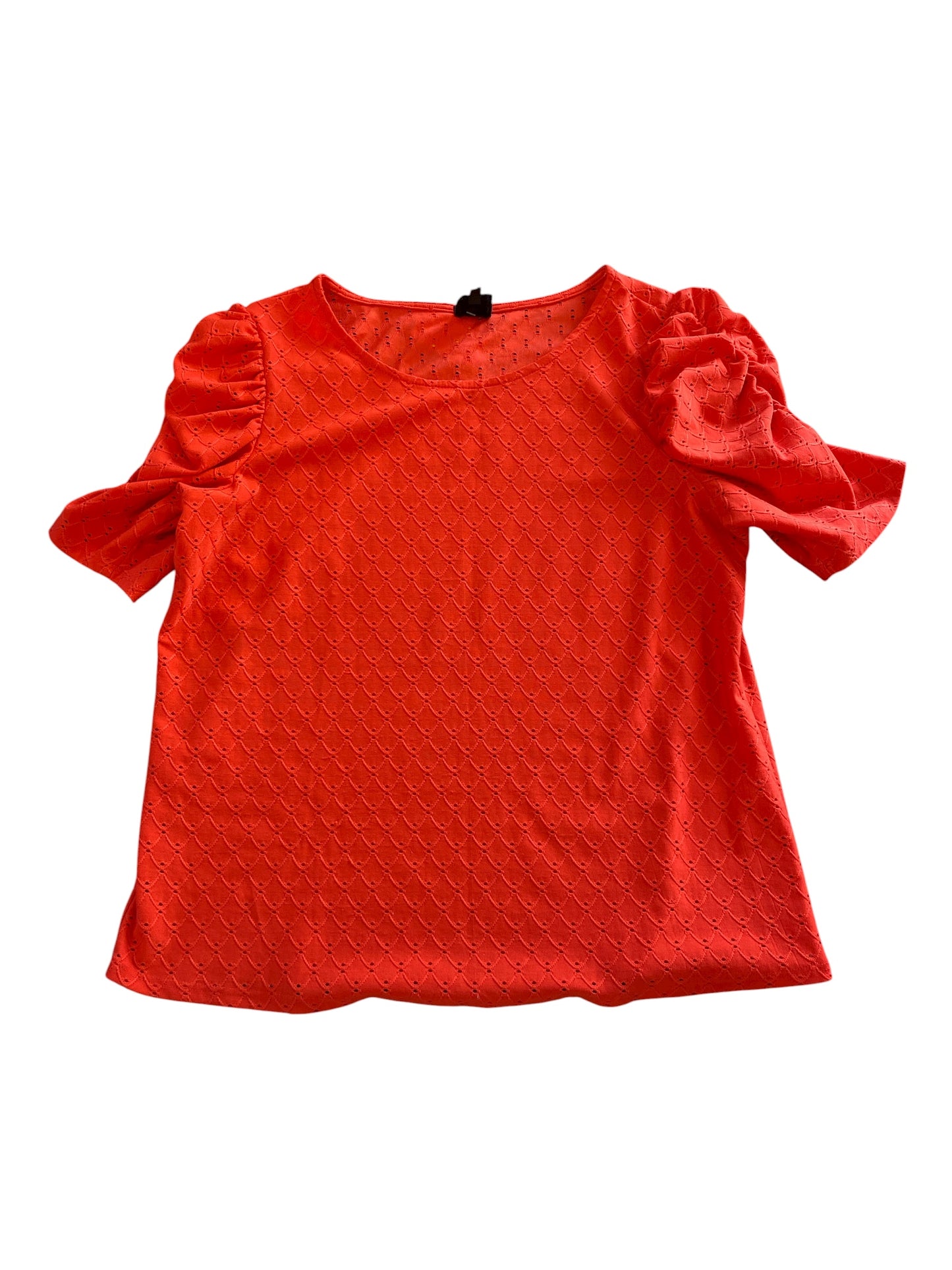 red W5 womens top, medium