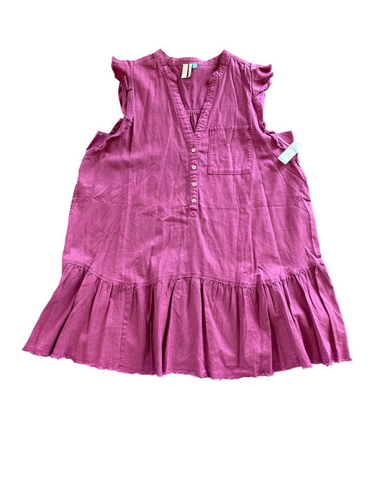 raspberry Pilcro by Anthropologie+ designer dress, 3XL