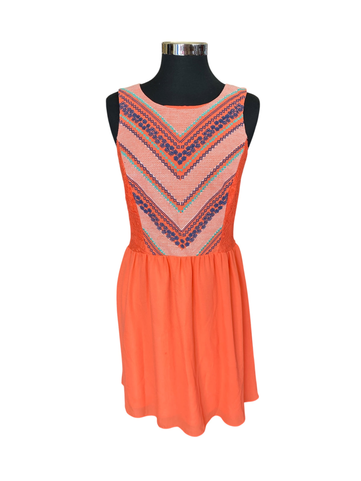 coral My Michelle dress, 13