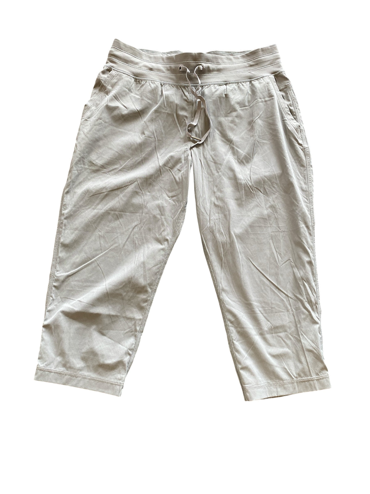 gray Lululemon designer pants, 10