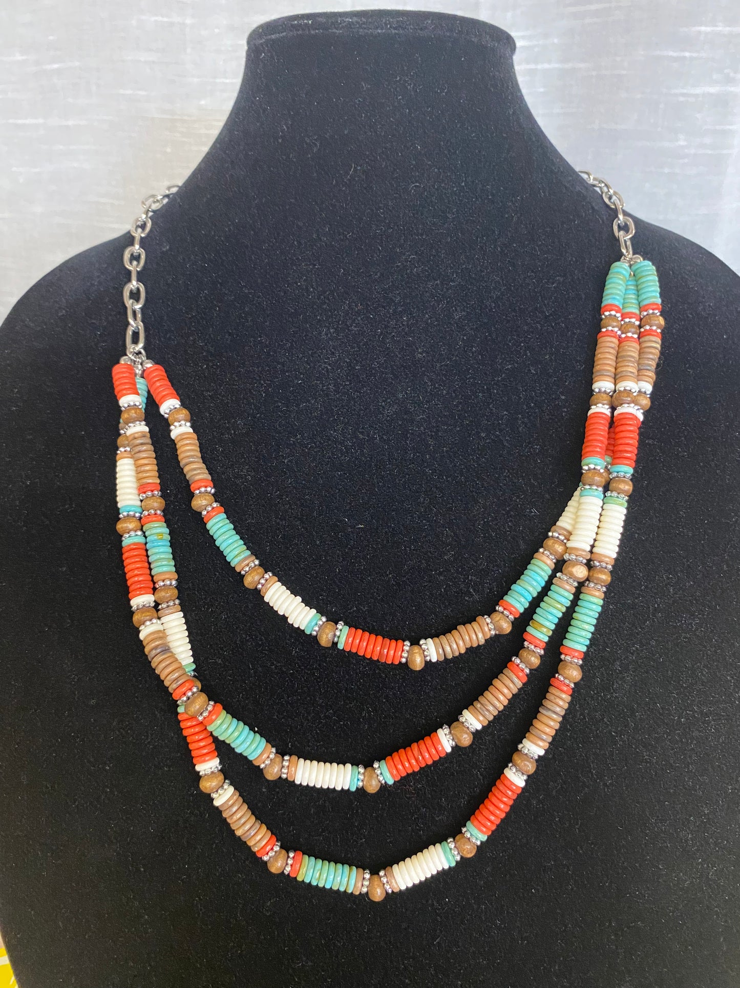 cream, multi  jewelry set, .25