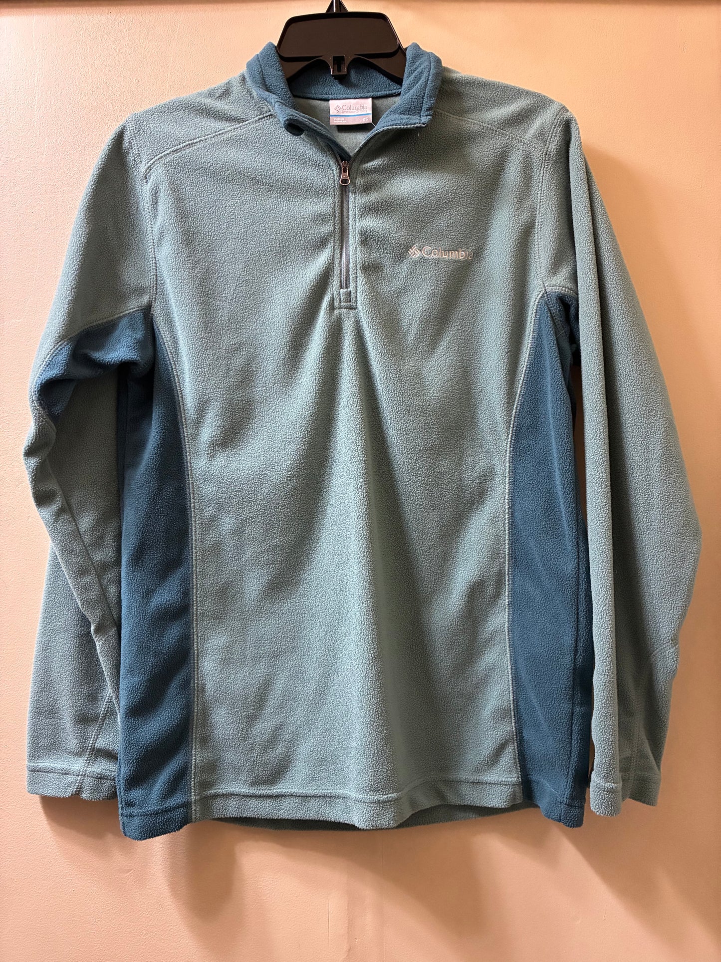 teal Columbia Fleece, XS